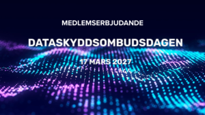 Dataskyddsombudsdagen med IFI 2027