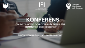 Konferens om dataskydd och cybersäkerhet för kommuner och regioner (digital konferens)